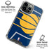 NBA Indiana Pacers Large Logo iPhone 16 Pro Clear Case